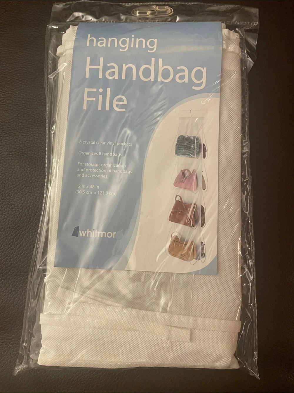 NWT- 14-Pocket Shoe Organizer & Hanging Handbag File Bundle